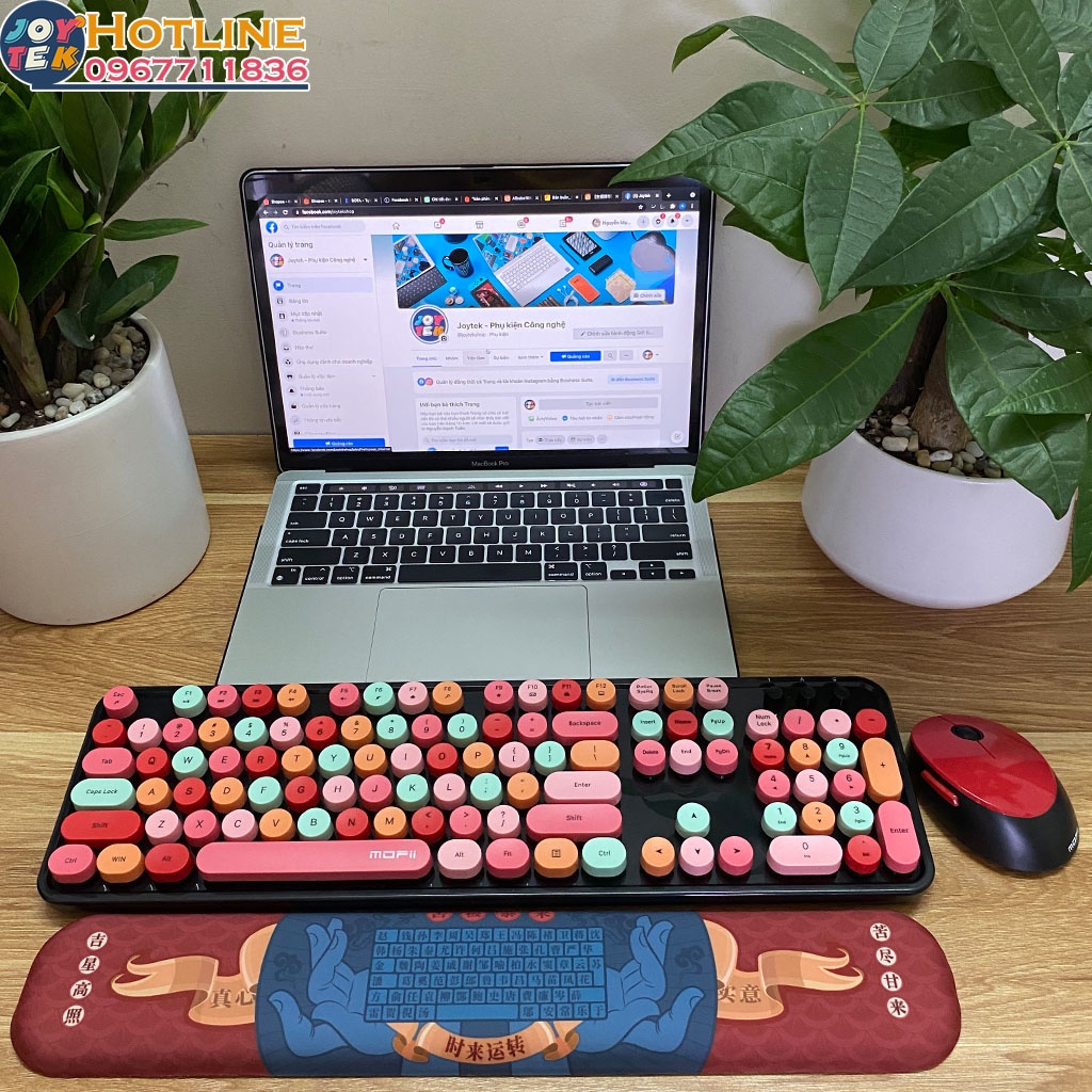Miếng Kê Tay Bàn Phím silicon Joytek Cực Dễ Thương - chống mỏi và chai cổ tay nhiều mẫu lựa chọn