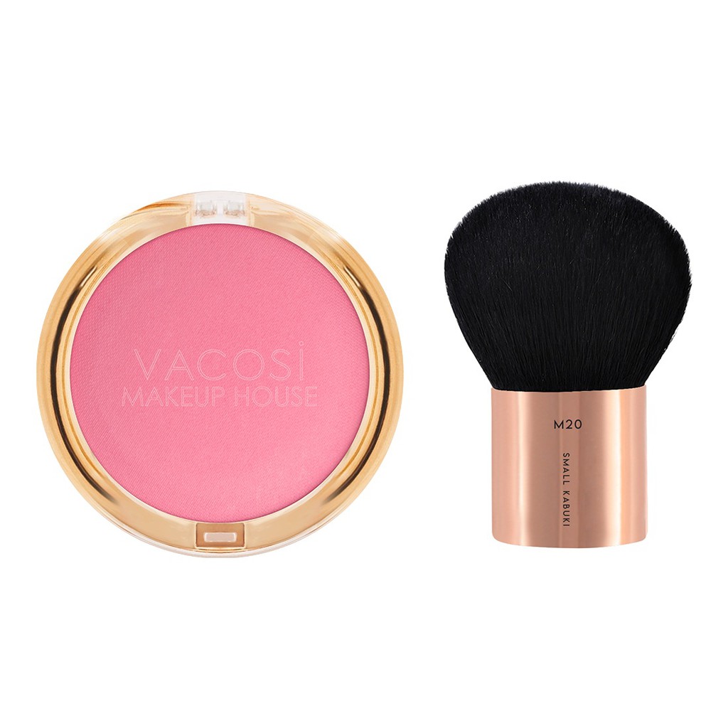 Má hồng Vacosi 05 + cọ Vasico M20