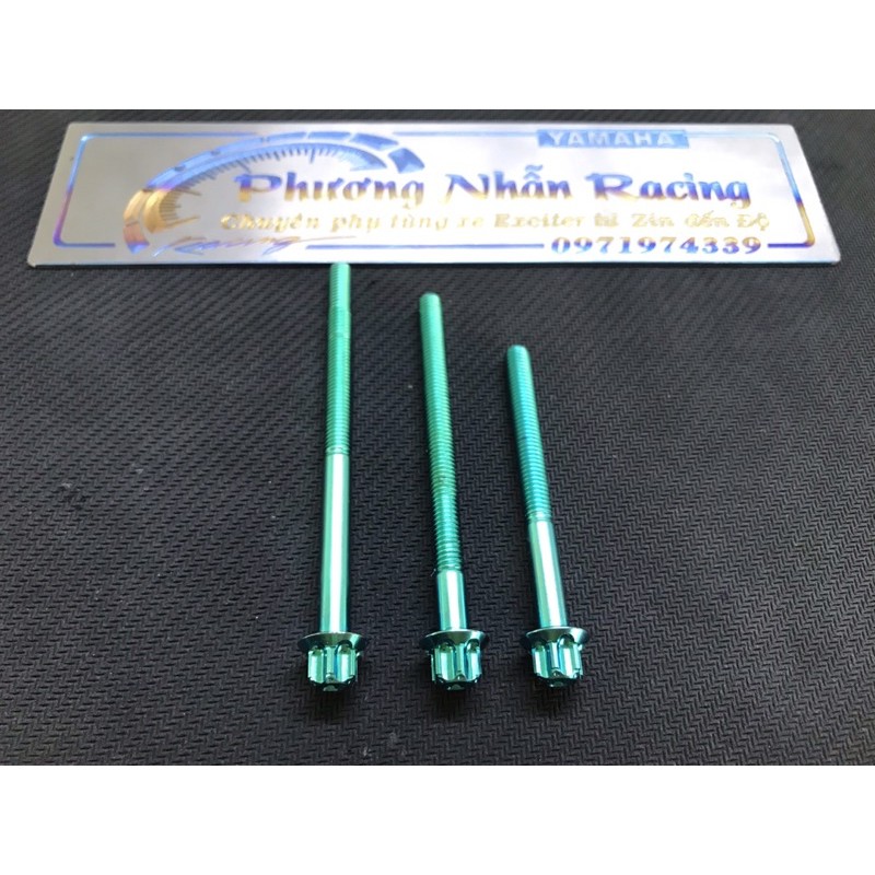 Ốc titanium phay đầu Salaya
