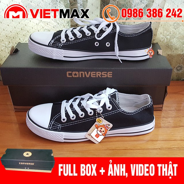 [Mã FASHIONT4MA2 giảm 10K đơn 50K] 🎁 [MIỄN PHÍ SHIP+ BOX] Giày Thể Thao CV Classic Đen Trắng Nam Nữ