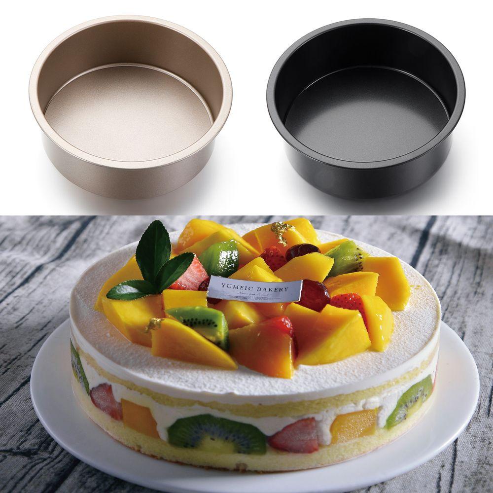 Khuôn Làm Bánh Pudding Bằng Thiếc Hình Tròn Kích Thước 6 / 8 / 10inch