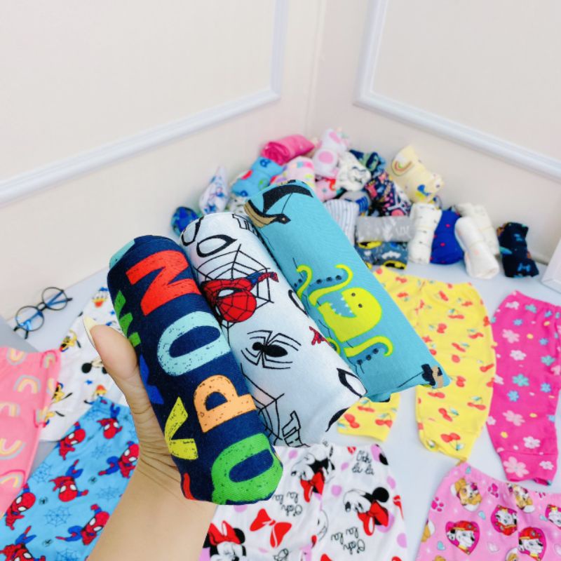 Combo 10q Dài - Quần Chục Dài Cotton Bozip Hàng Đẹp Cho Bé Trai - Bé Gái