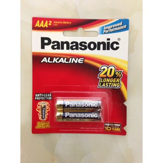 Pin Panasonic 3A - AAA Alkaline LR03T-1.5V, Pin đũa (HÀNG CHÍNH HÃNG THÁI LAN)