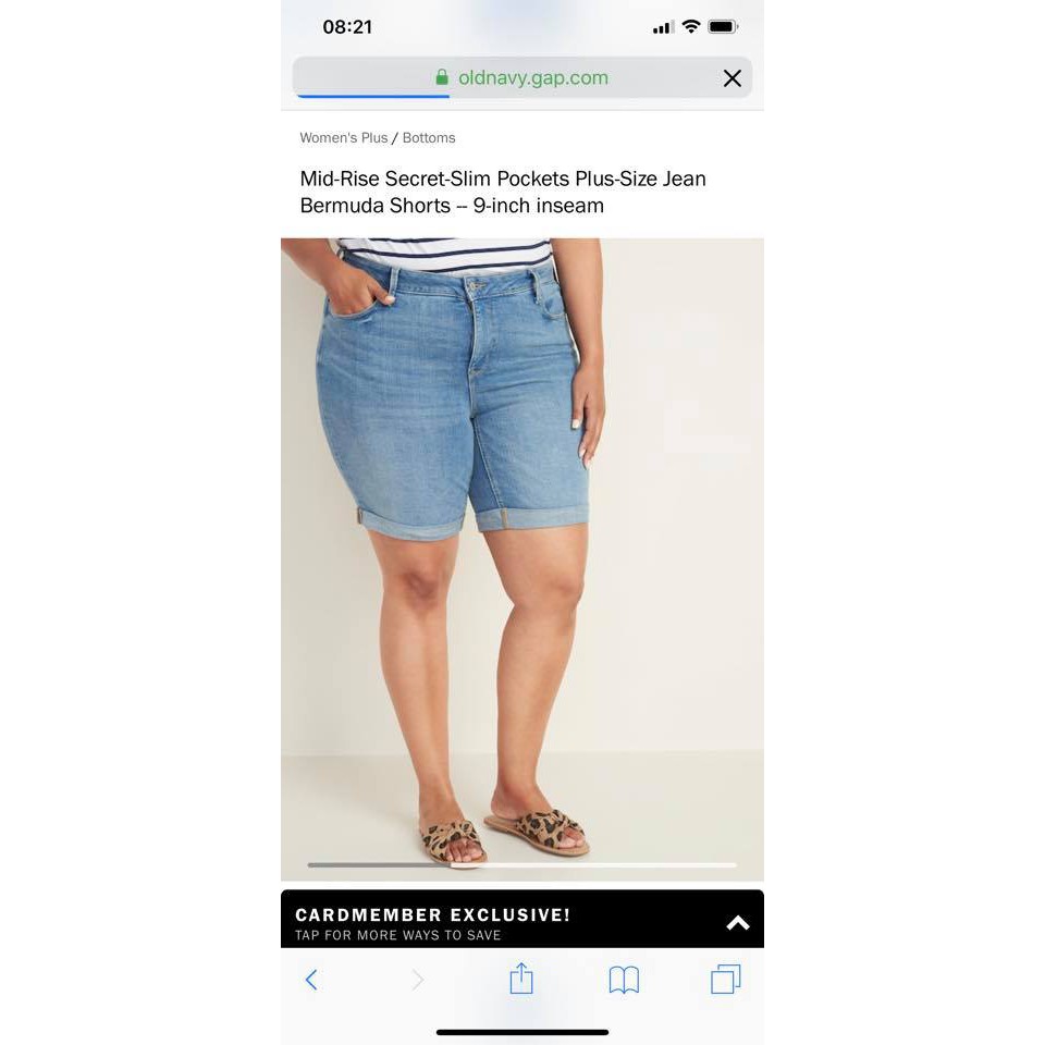 Jeans Oldnavy Lửng