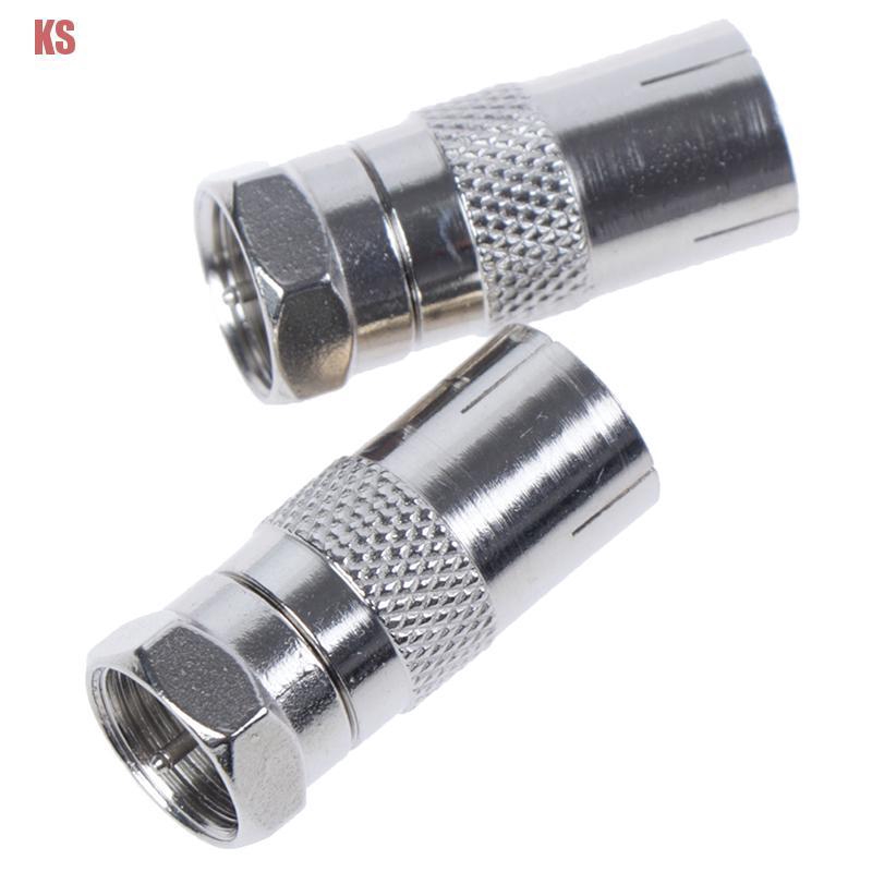 2 Đầu Nối Dây Cáp Đồng Trục Rf