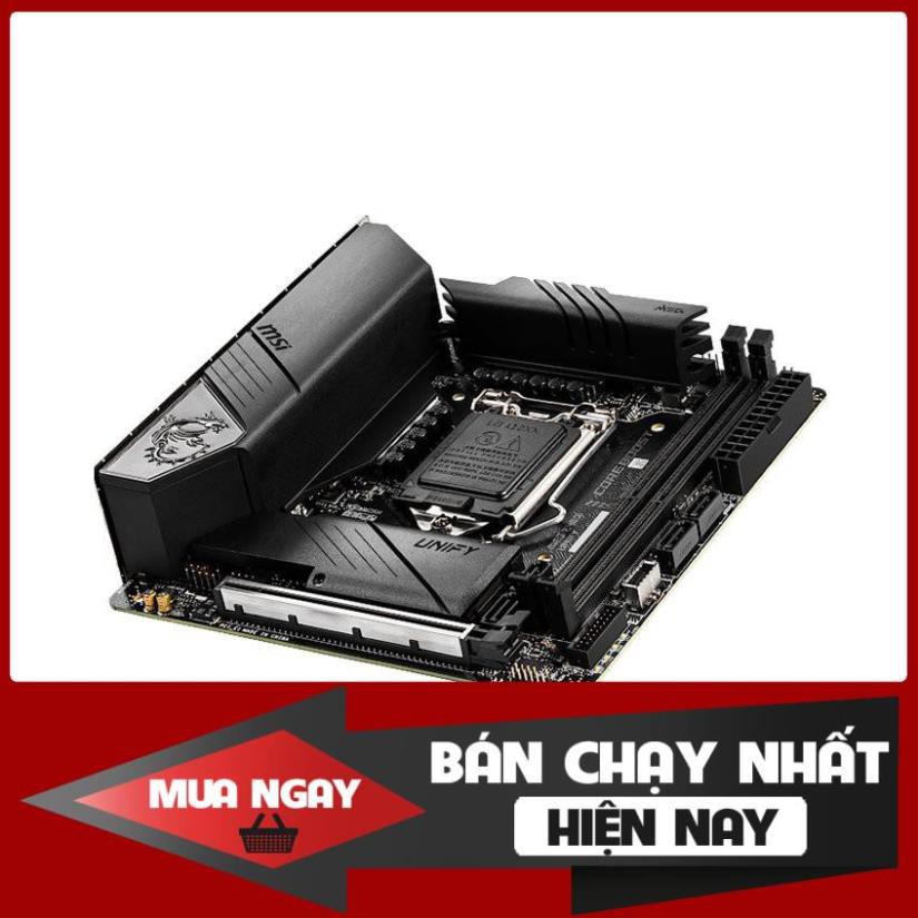 Mainboard MSI MEG Z490i UNIFY (Intel Z490, Socket 1200, mini ITX, 2 khe RAM DDR4)