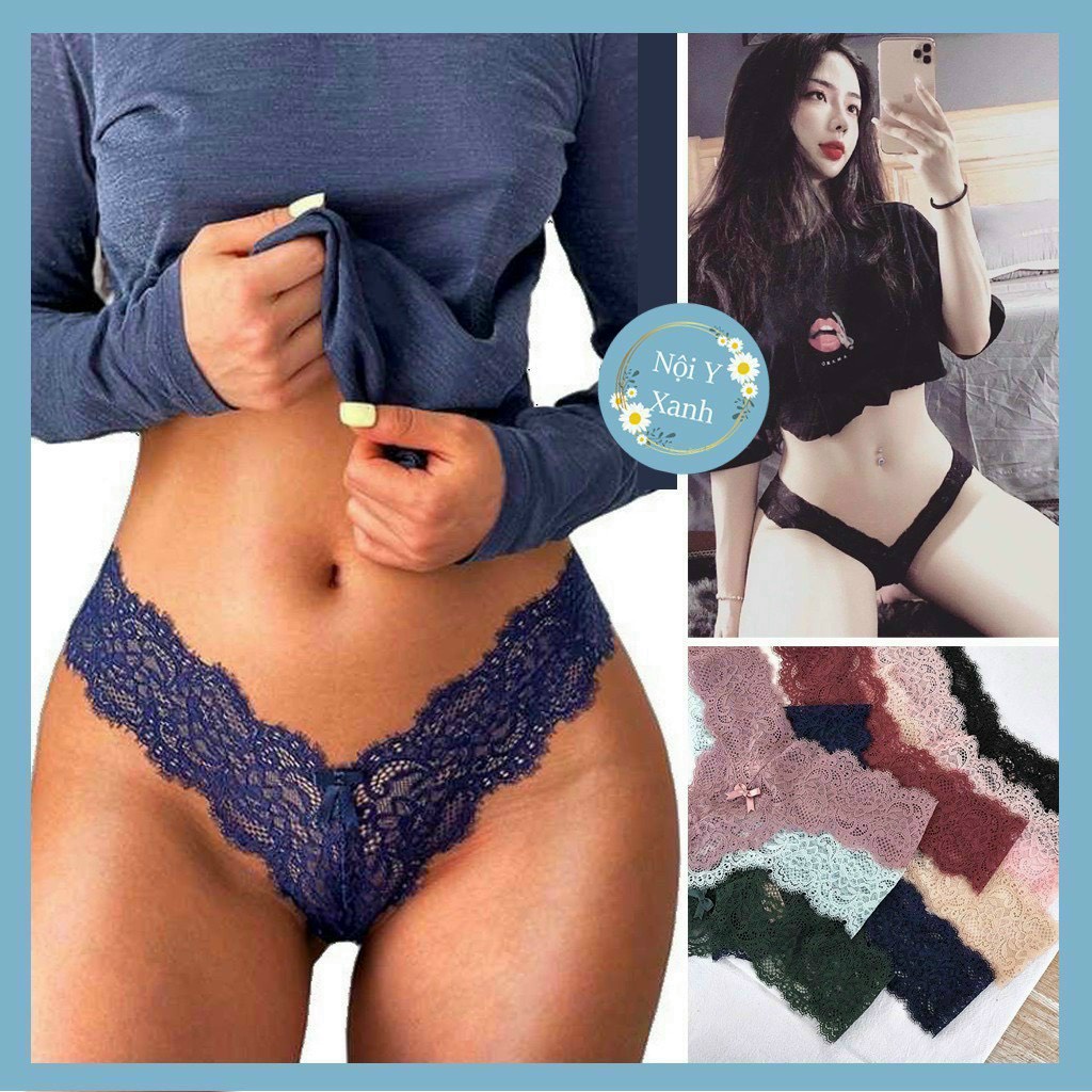 Quần lót ren lọt khe, gợi cảm , freesize co giãn tốt mặc siêu thích, hàng sẵn