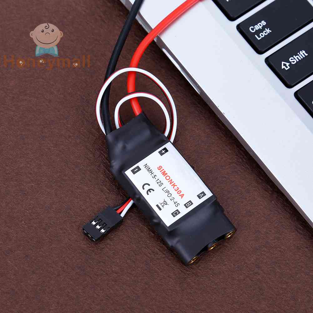 ❀Bộ Điều Khiển Tốc Độ Không Chổi Than 30A ESC
