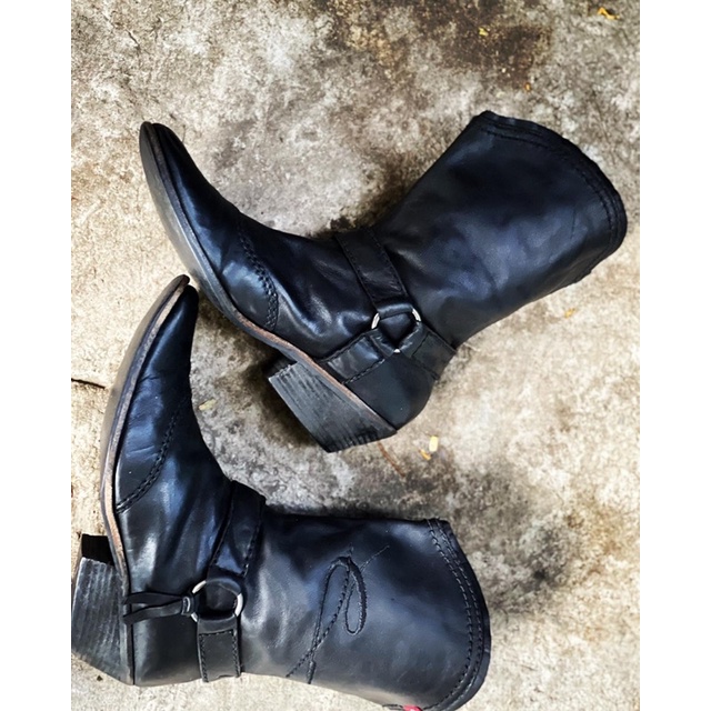 Bốt cao bồi da thật 100% made in Mexico size 39-40 | BigBuy360 - bigbuy360.vn