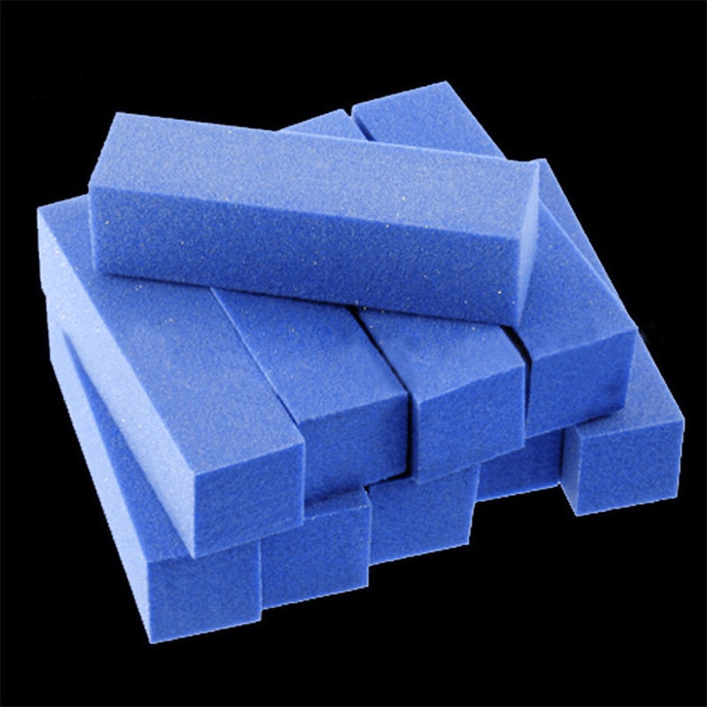 Gói 10 khối giũa móng bằng mút tiện dụng