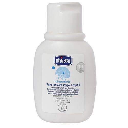 Sữa tắm gội Chicco chiết xuất yến mạch chai du lịch 50ml