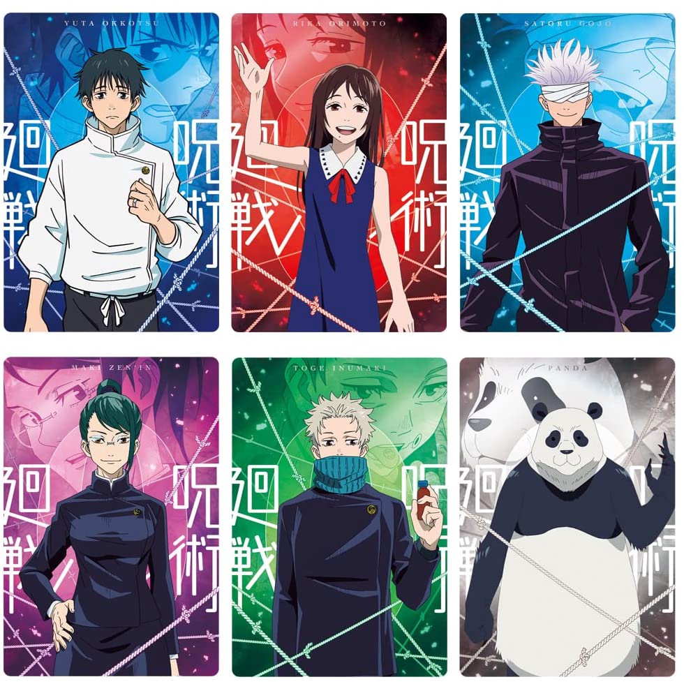 Thẻ bài sưu tập bánh xốp Wafer Jujutsu Kaisen Movie Ep 0 chính hãng