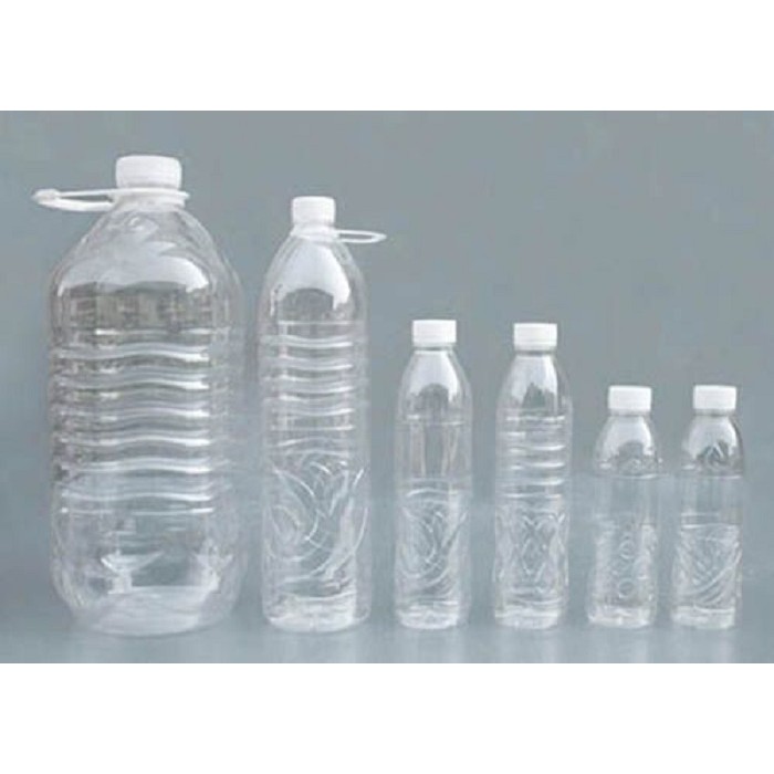 Chai nhựa PET 1 lít đựng mật ong, đựng nước, nước ép và rượu (kèm nút)