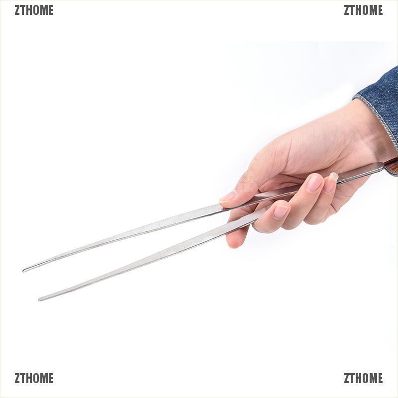 Nhíp dài thép không gỉ đầu dụng cụ nấu ăn B 'zthome