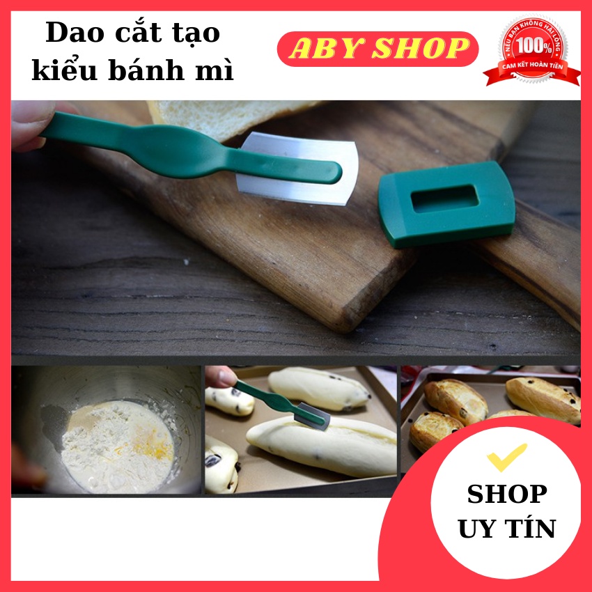 Dao cắt tạo kiểu bánh mì ⚡ HÀNG CAO CẤP ⚡ dao cắt tạo kiểu rãnh bánh mì giúp bạn dể dàng tạo kiểu bánh mì theo ý muốn