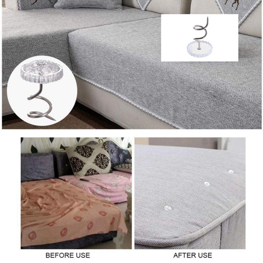 Set 30 Ghim Cố Định Đầu Bọc Ghế Sofa / Giường Bằng Thép Không Gỉ DIY