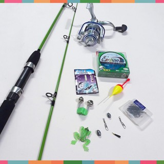 Bộ Cần Câu Máy 2 Khúc 1m65, 1m8,2m1, 2m4, 2m7 Kem Máy Và Phụ Kiện ( sale giá rẻ )