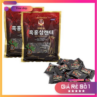 [Hàng mới về]  Kẹo hắc sâm vitamin Hàn quốc gói 170g