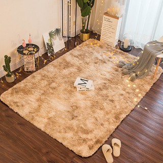 Thảm lông trơn chống trượt trải sàn size m6x2m hàng loại 1