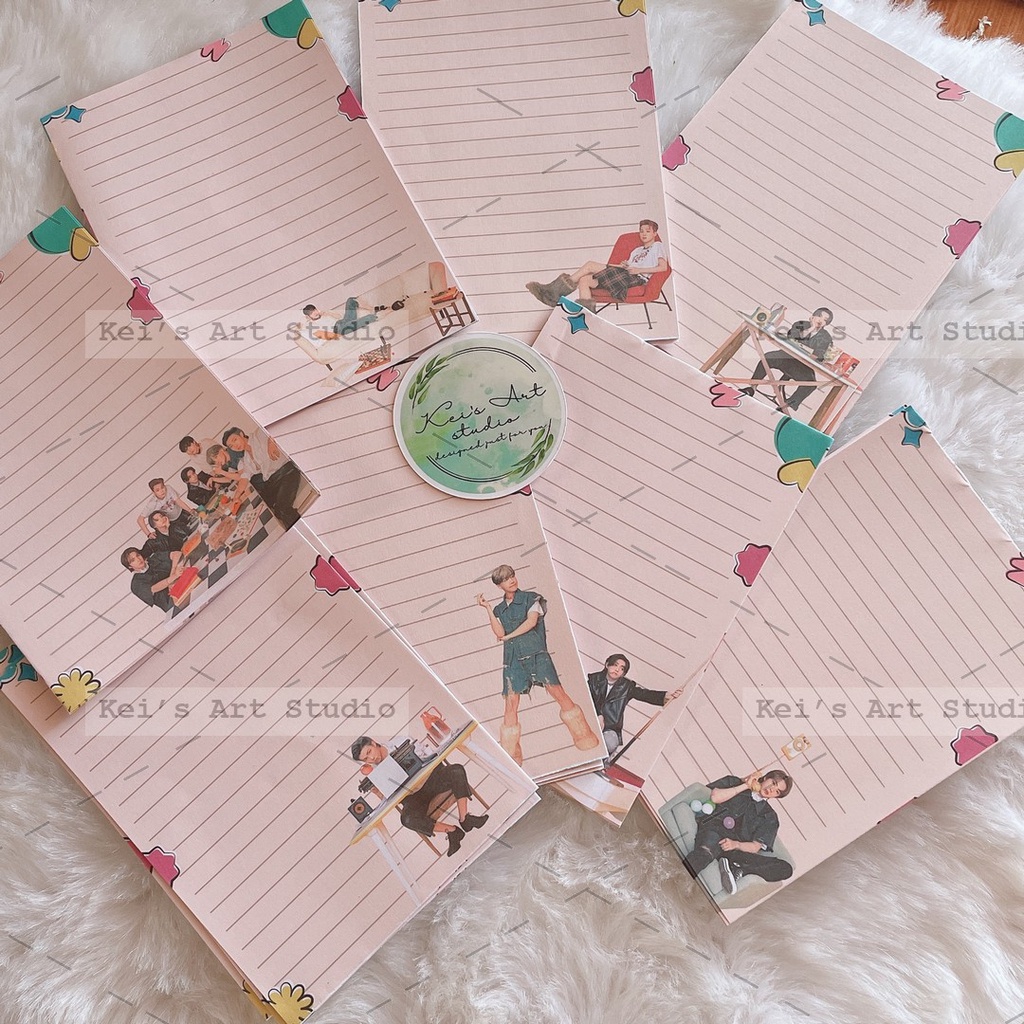 [BTS - PERMISSION TO DANCE] Binder, bìa sổ, giấy note, giấy refill