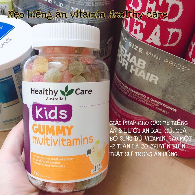 KẸO GUM OMEGA 3 - HEALTHY CARE 250 VIÊN MẪU MỚI