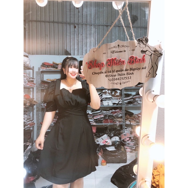 [Mã WAMT1505 giảm 10K đơn 0K] ĐẦM NƠ VAI BIGSIZE | BigBuy360 - bigbuy360.vn