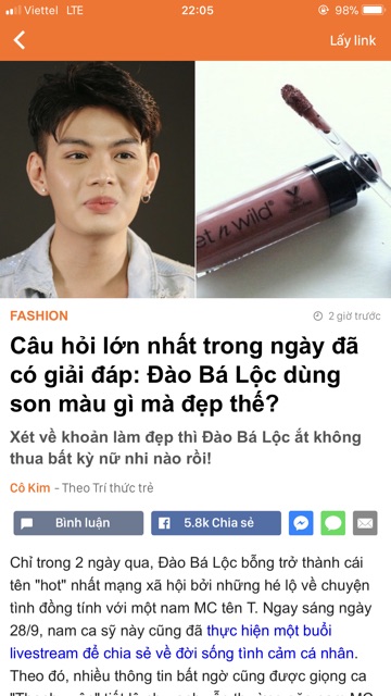 Son Kem Lì Wet N Wild Megalast Liquid Catsuit Matte Lipstick