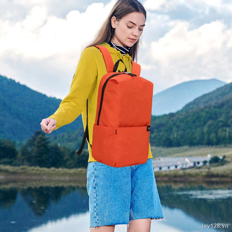 balo đi học☾㍿Balo Xiaomi Colorful Ba lô có trọng lượng nhẹ và sức chứa lớn Thời trang Xu hướng thể thao ngoài trời Du lịch Giải trí Túi đi học cho học sinh