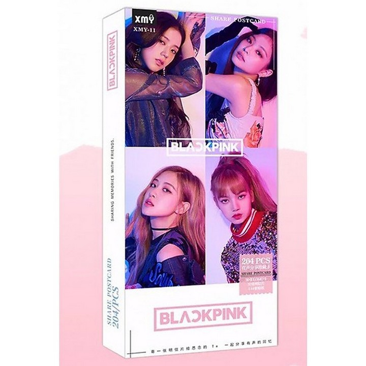 Postcard Blackpink Kill This Love hộp ảnh 30 tấm in hình thần tượng Hàn Quốc quà tặng trang trí xinh xắn