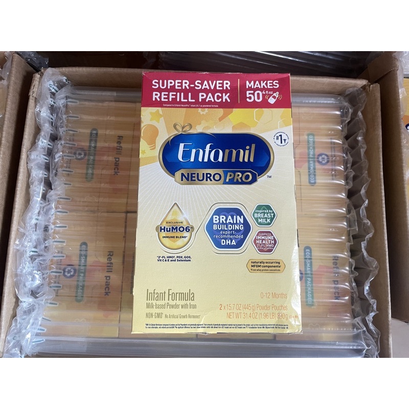 (Date1/2024 mẫu mới) Sữa Enfamil Neuro Pro hộp giấy 890g