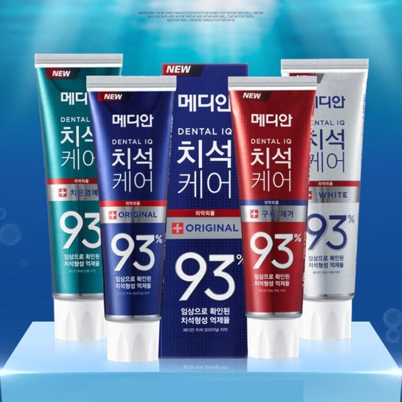 Kem Đánh Răng MEDIAN DENTAL IQ 93% Hàn Quốc 120g Chống Viêm Nướu, Giúp Làm Trắng Răng Phòng Tránh Bệnh Về Răng Miệng.