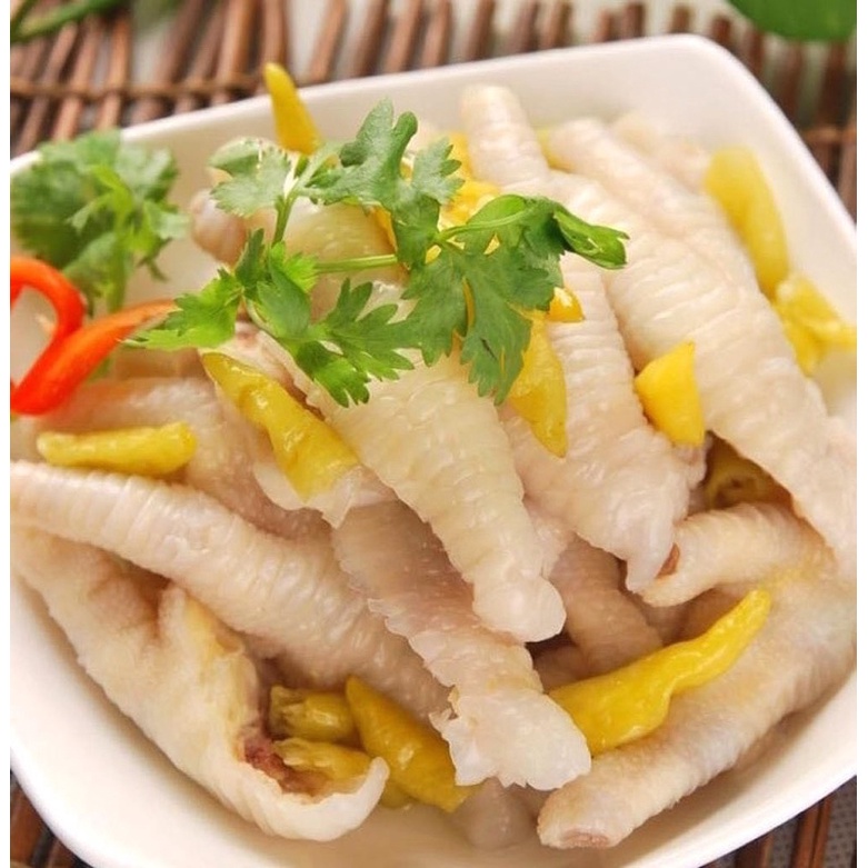 Ớt ngâmtrung quốc 2kg _ muối chân gà cay siêu ngon