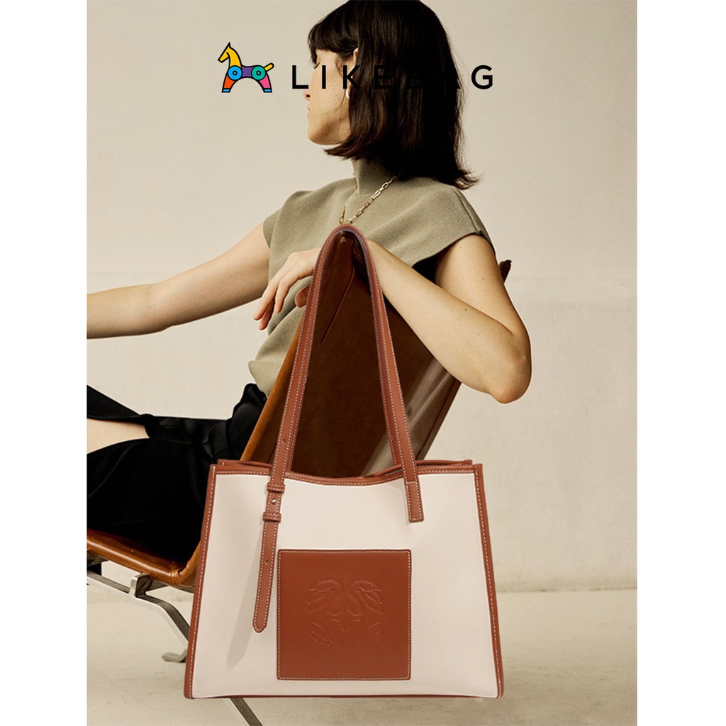 Túi xách nữ đeo vai, kẹp nách thời trang LIKEBAG form to in họa tiết độc đáo 218DJ6773 - LIBAGI