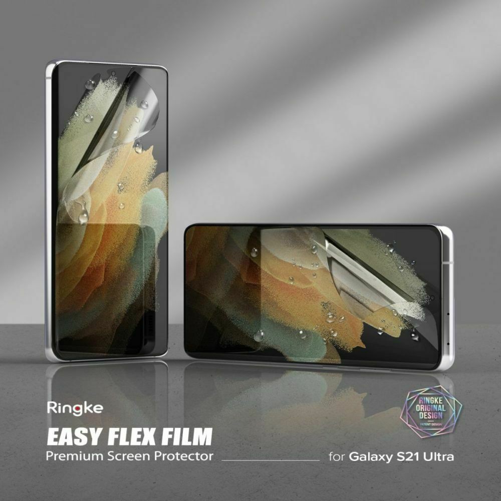 Dán màn hình Ringke Easy Flex Film cho Galaxy S21 / S21 Plus / S21 Ultra (set 2 miếng)