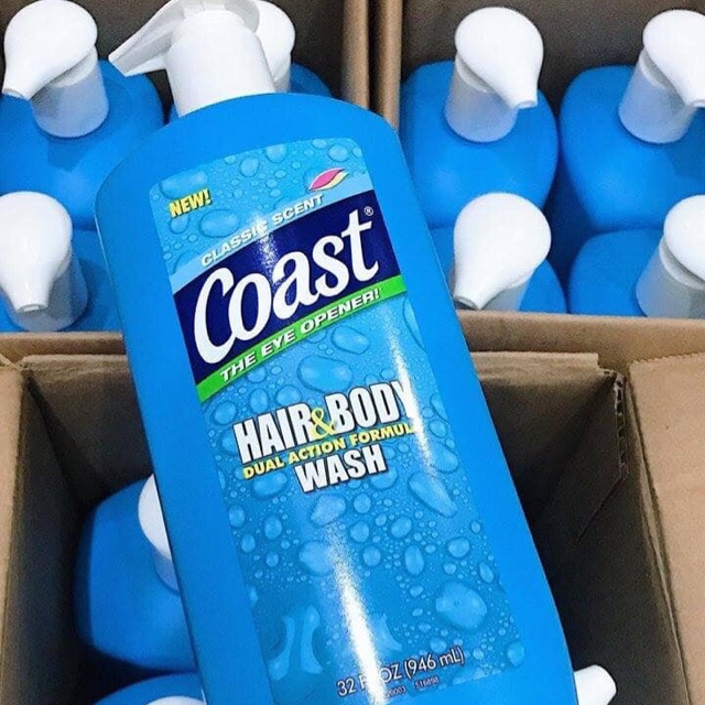 Sữa tắm gội Coast 946ml