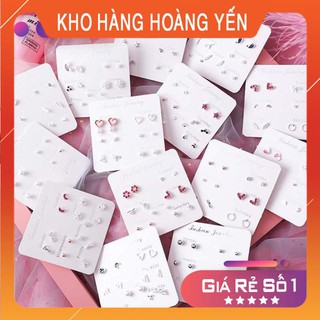 Set 7 đôi khuyên tai WEEK xinh xắn đeo cả tuần