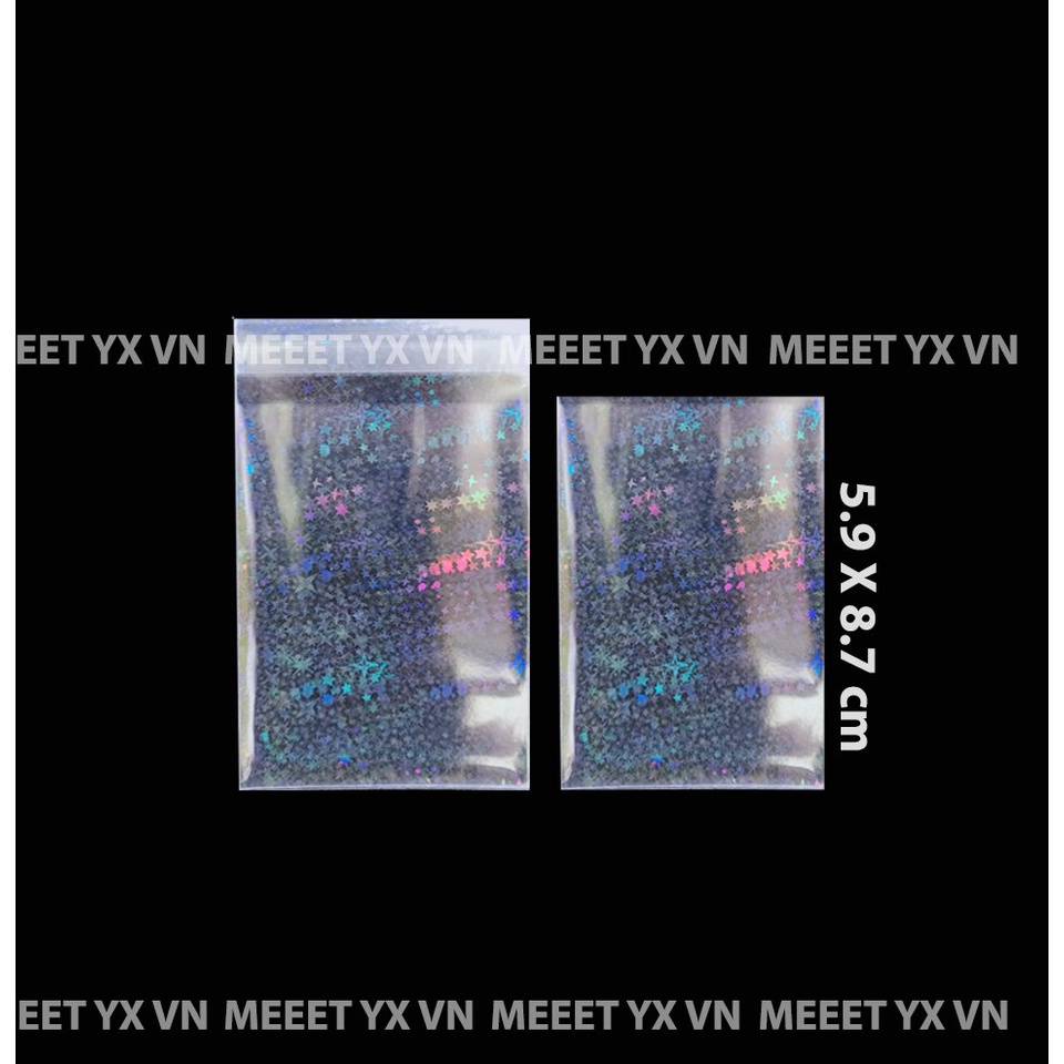 Xấp Sleeve đựng card hologram nhiều hiệu ứng