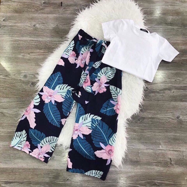 QUẦN SỚ ỐNG RỘNG