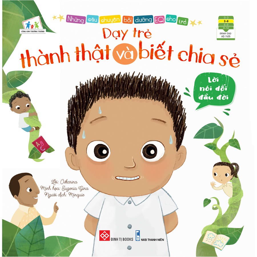 Sách Câu chuyện bồi dưỡng EQ cho trẻ (combo 3 cuốn)-Đinh Tị