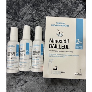 Xịt mọc tóc minoxidil bailleul 2% nhập khẩu pháp - ngăn rụng tóc, kích thích mọc tóc
