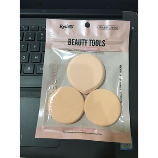 Set 3 mút trang điểm keli
