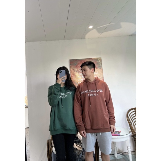 Áo Hoodie Form Rộng Nam Nữ ADLV Nỉ Chân Cua Siêu Hot năm 2022