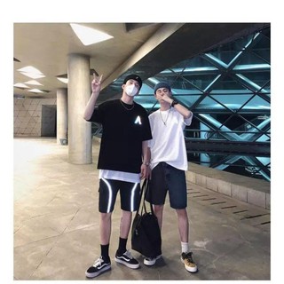 Quần Short Kaki line Phản quang Unisex