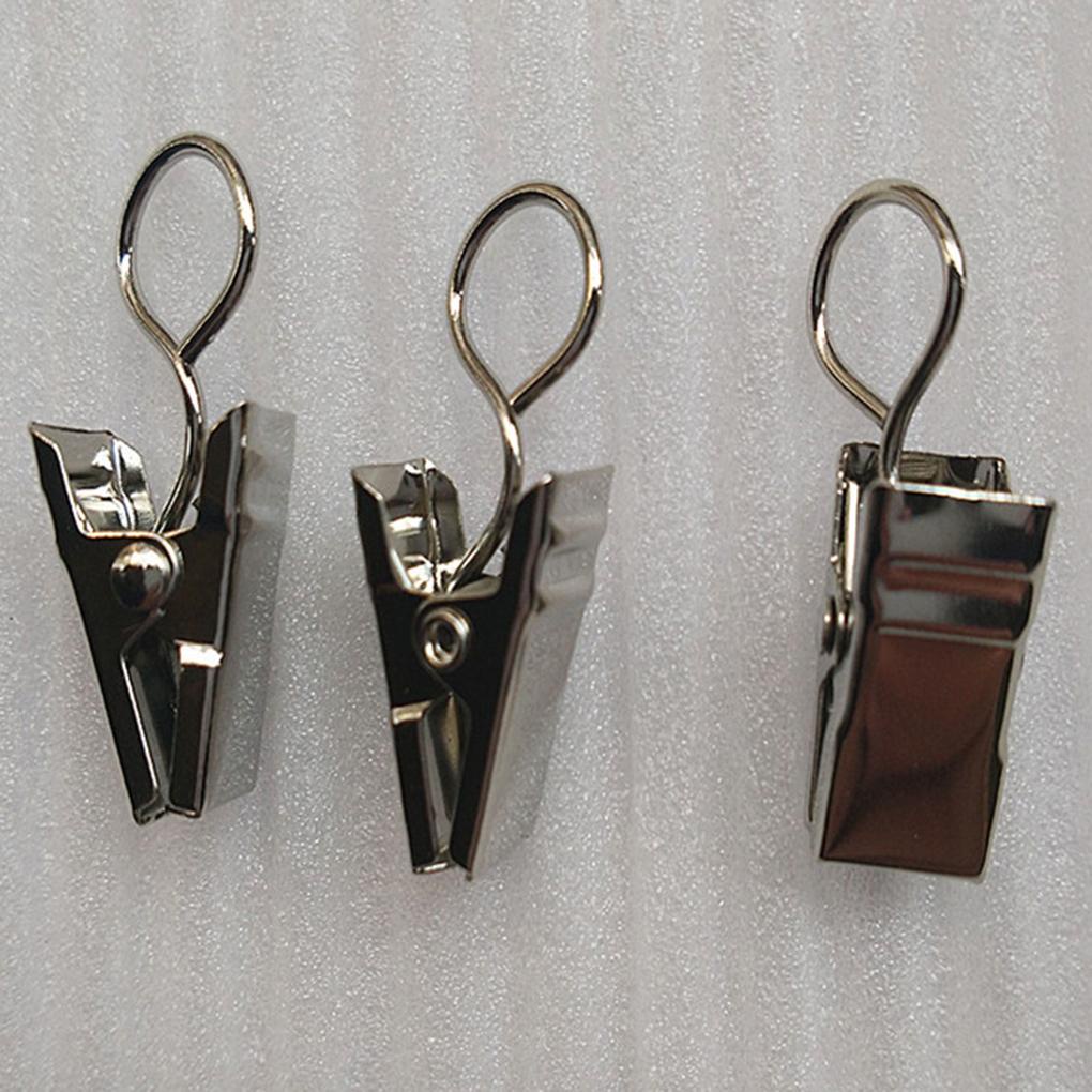 Bộ 10 Móc Treo Rèm Nhà Tắm Có Thể Tháo Rời Tiện Dụng