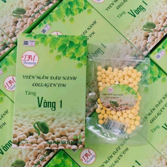 Viên mầm đậu nành Collagen DM