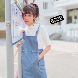 Yếm Jeans đáng yêu dáng dài