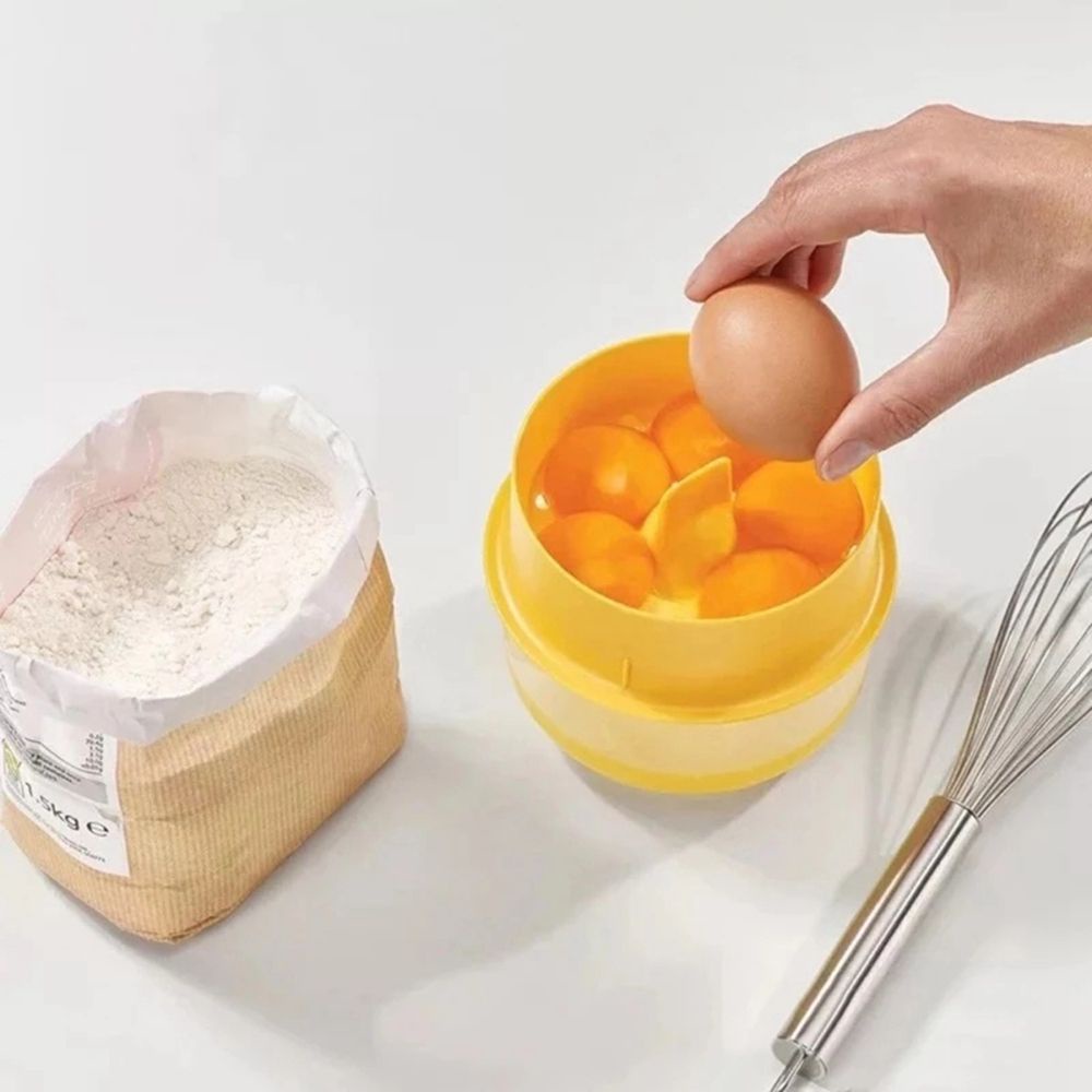Dụng Cụ Tách Lòng Đỏ Trứng Bằng Nhựa Chống Dính Nhiều Màu Sắc Tiện Dụng Cho Nhà Bếp / Quán Bar Diy