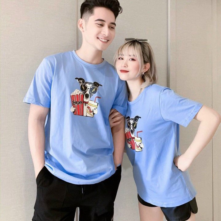 Áo thun cặp đôi - Áo thun cặp đẹp ATD10 [giá 1 áo]