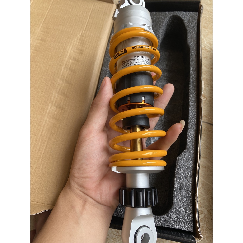 Phuộc sau OHLINS không bình cho xe số (Dr,Wave,Sirius, Jupiter,Max, Future,Win, Elegant, Suviva,....)