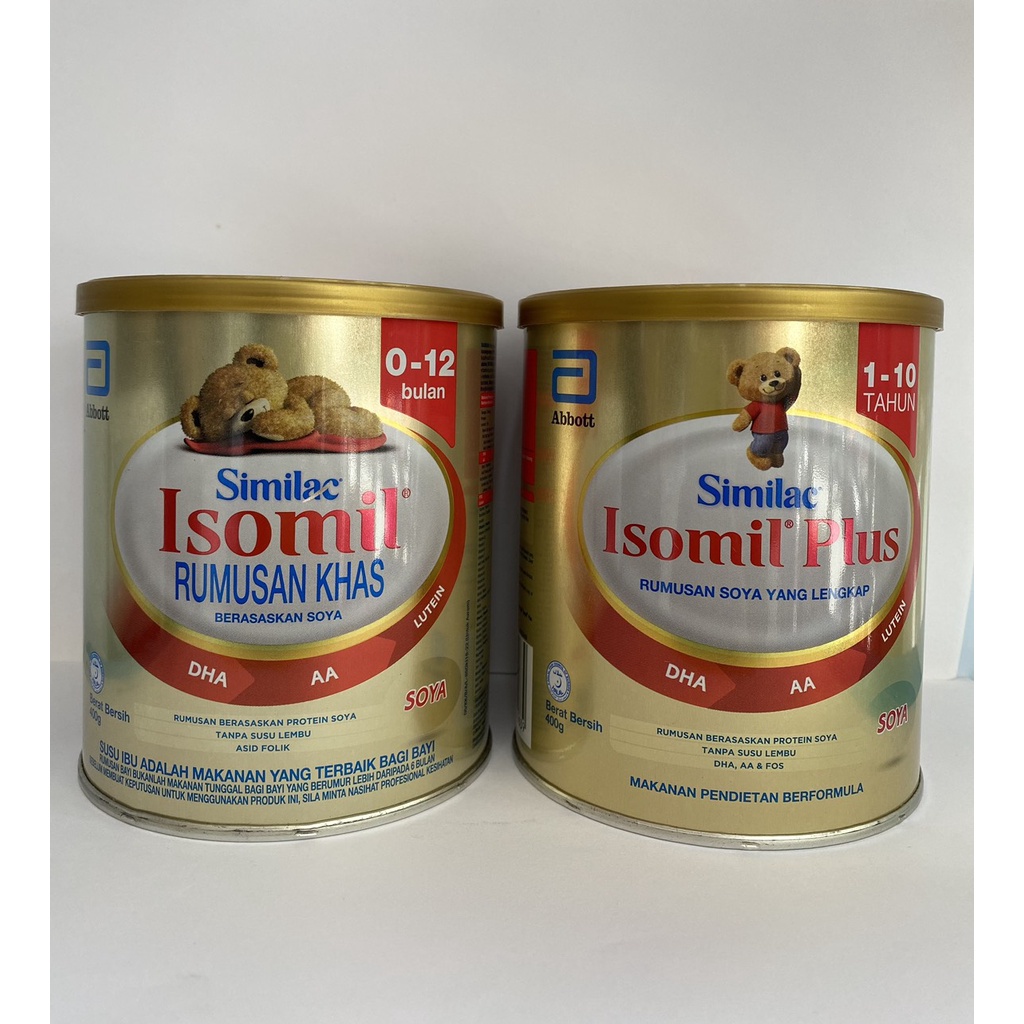 SỮA CÔNG THỨC SIMILAC ISOMIL VÀ ISOMIL PLUS 400G